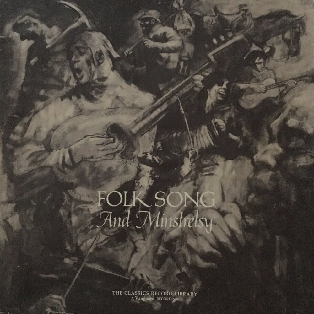 FOLK SONG AND MINSTRELSY 4xLP Box Set ODETTA Book